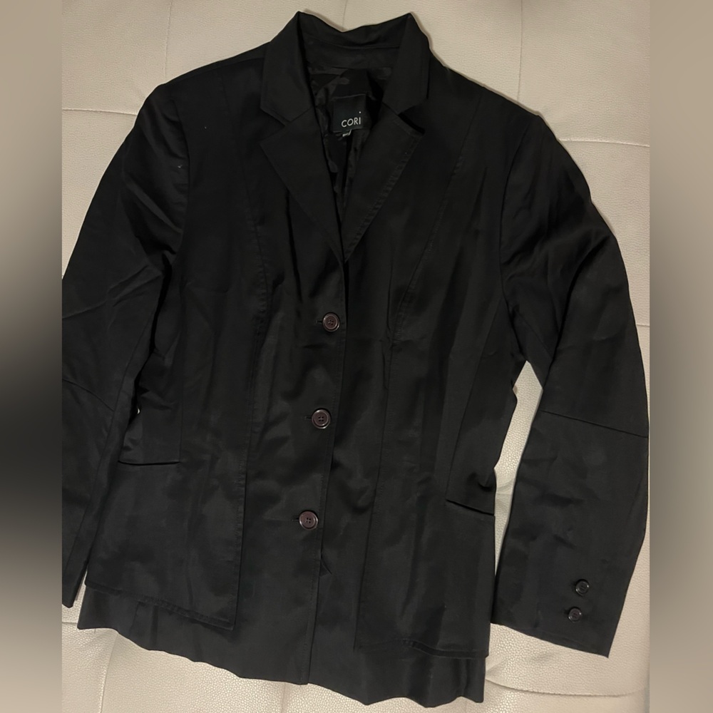 Elegant and classic black blazer